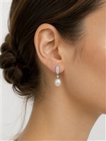 Ohrringe Comete Dame in Gold Perla 10 Ct ORP 485 - ORP 485
